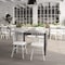 Flash Furniture Rectangle 36.25 in W, 47 in L, Rubberwood (Parawood) KER-T-799-GRY-47-GG - alternate 4